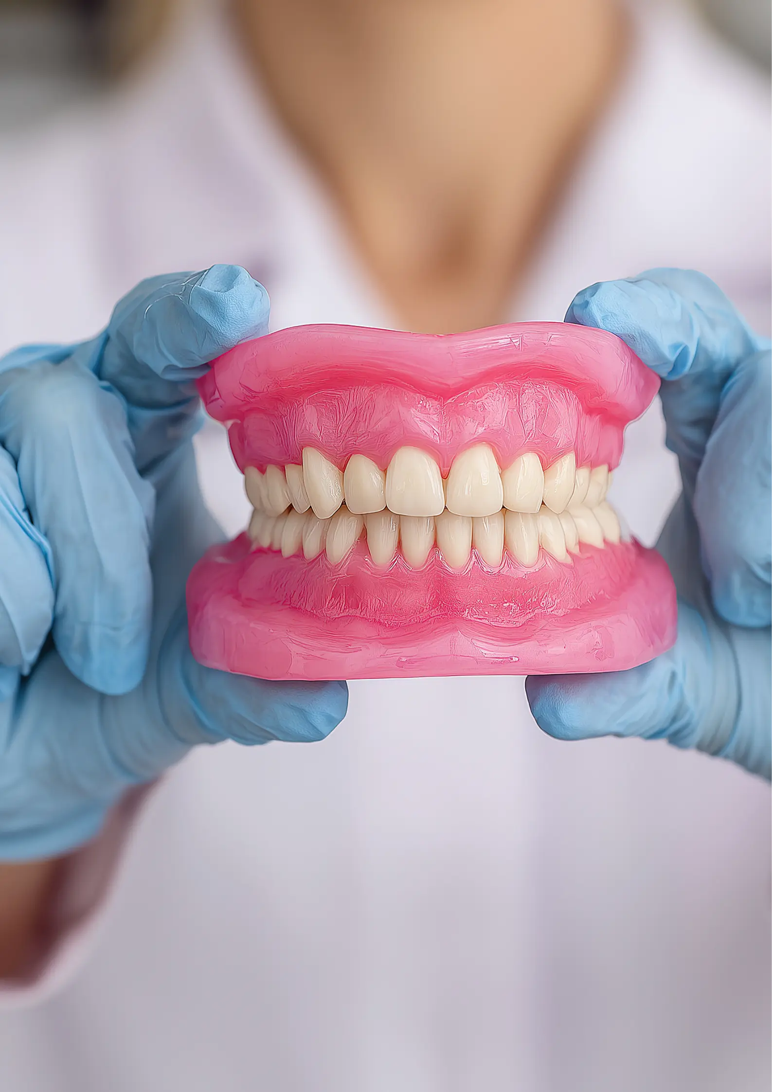 Dental implant treatment in clinic